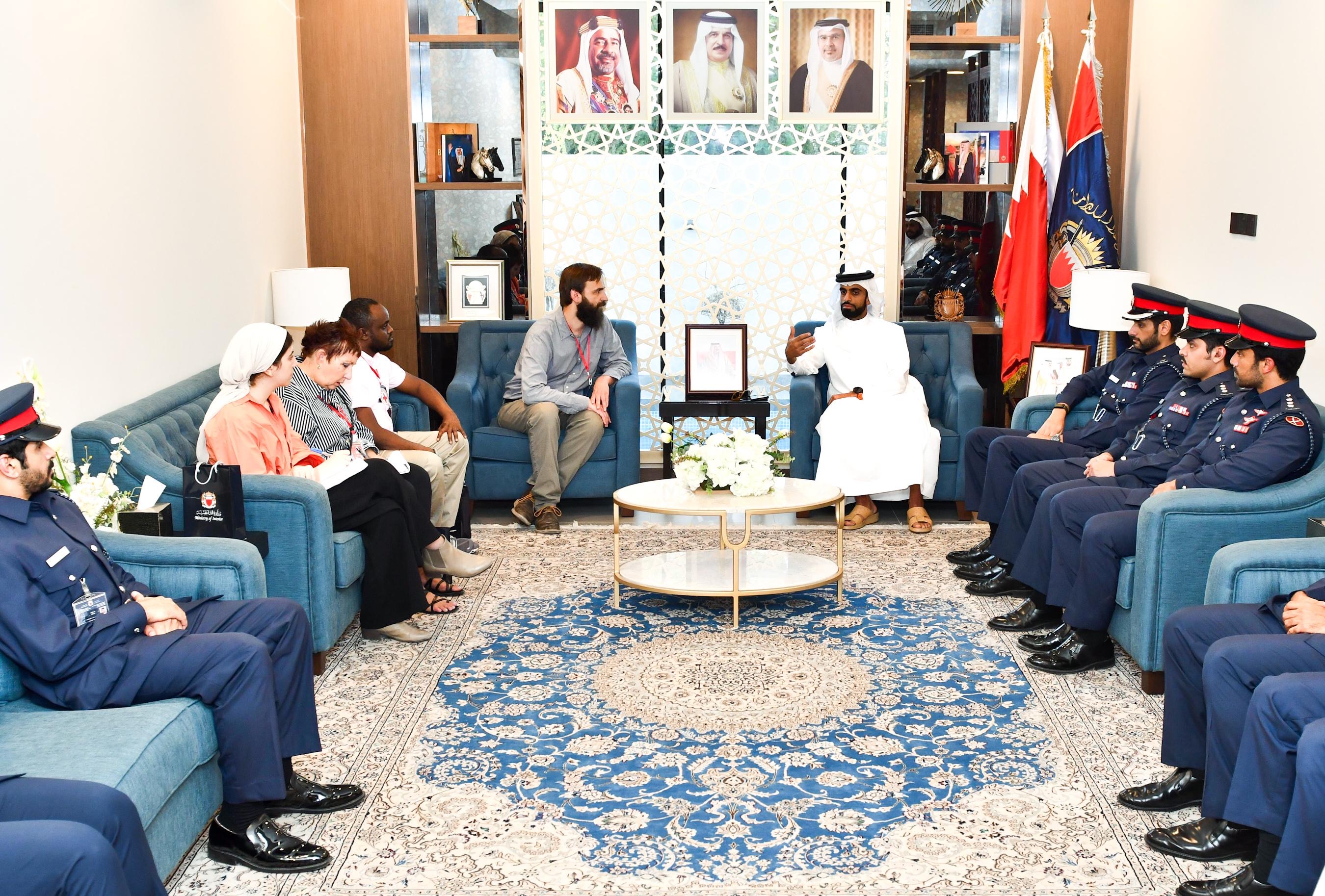 مدير عام تنفيذ الأحكام والعقوبات البديلة يستقبل وفداً من اللجنة الدولية للصليب الأحمر<